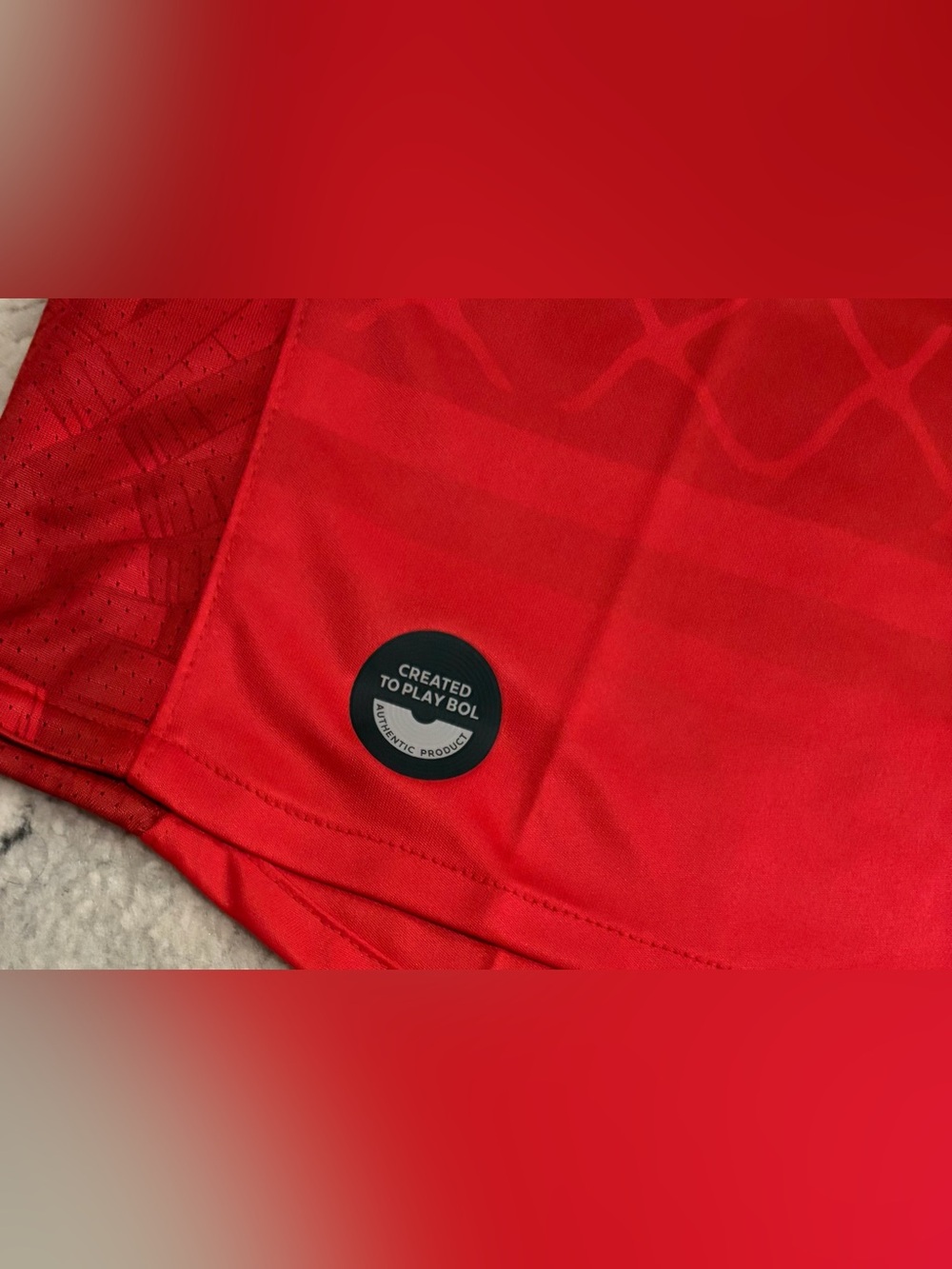 BOL Authentic Trinidad and Tobago 2021/2022 Home Red Soccer Jersey Men’s Sz: M - Picture 4 of 7